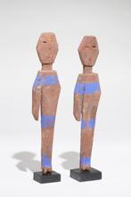Een houten beeldhouwwerk - Aklama - Ghana (Zonder, Antiek en Kunst, Kunst | Niet-Westerse kunst