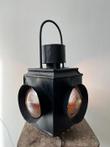 Signal lamp / signal lamp / train lamp - Glas, IJzer
