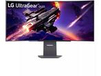 LG UltraGear 45GS95QE - Curved OLED Monitor - 240Hz - Zwart, Verzenden, Zo goed als nieuw, LG