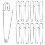 Fako Bijoux - Grote Veiligheidsspeld - Sierspeld -, Sieraden, Tassen en Uiterlijk, Broches, Verzenden, Nieuw