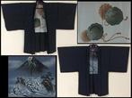 Set van 2 / landschap / Japanse vintage kimono  HAORI jas, Antiek en Kunst