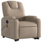 Sta-op-massagestoel | Elektrisch | Fauteuil | Cappuccino |, Nieuw, Massagestoel of Kussen, Verzenden