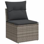 Tuinbank Grijs Rattan - Retourdeal! Comfortabel & Goedkoo..., Tuin en Terras, Tuinbanken, Ophalen of Verzenden, Nieuw, Rotan