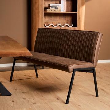 Eetkamerbank Tivoli Bull | 155 cm | Bruin - Meerdere beschikbaar voor biedingen