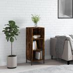 vidaXL Dressoir 34,5x32,5x90 cm bewerkt hout gerookt, Huis en Inrichting, Kasten | Dressoirs, Minder dan 50 cm, Verzenden, Nieuw
