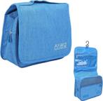 Opvouwbare Hangende Toilettas Hemelsblauw met, Verzenden, Nieuw, Blauw
