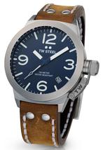 TW Steel CS102 Canteen horloge 45 mm, Sieraden, Tassen en Uiterlijk, Horloges | Heren, Nieuw, Overige merken, Staal, Polshorloge
