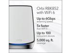 Netgear Orbi RBK862S - Mesh WiFi 6-systeem - 6 Gbps snelheid, Verzenden, Nieuw