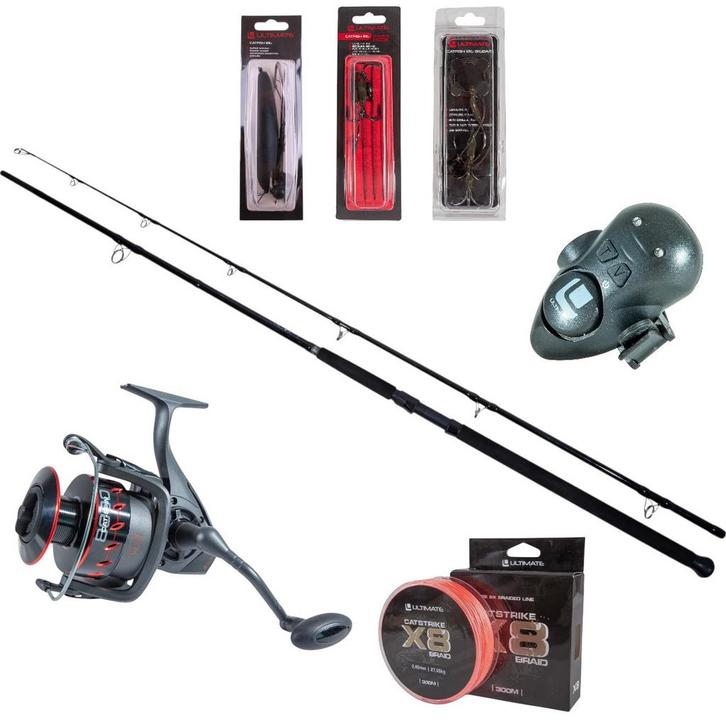 Ultimate Multi-Cat Complete Meerval Set 3.00m (200g), Watersport en Boten, Hengelsport | Algemeen, Overige typen, Nieuw, Verzenden