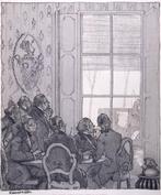 Spotprent over politiek in Nederland tijdens Eerste Werel..., Verzenden