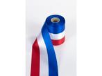 Nederlandse vlag lint 70 mm  25 meter /rol zijde, Ophalen of Verzenden, Nieuw