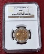 Zuid-Afrika. 5 Rand 2012 NGC PL67 CW FLYPRESS Oom Paul Mint