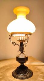 Lamp - Glas, Legering - Art Deco Frankrijk, Antiek en Kunst