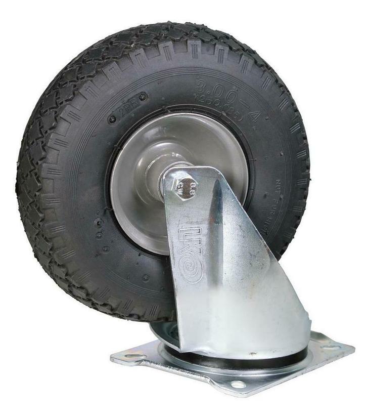 Kruiwagens Lucht zwenkwiel pro 300x4 metaal, Doe-het-zelf en Verbouw, Transportwagens, Nieuw, Ophalen of Verzenden