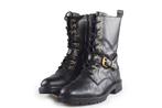 Omoda Veterboots in maat 39 Zwart | 10% extra korting, Verzenden, Zwart, Omoda, Overige typen
