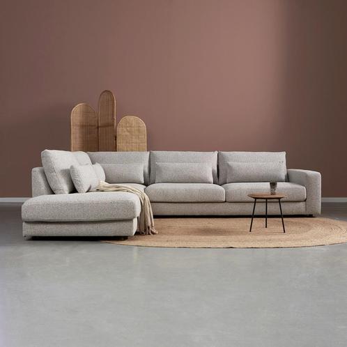 *WOONWINKEL* PEPP Interiors Como Grote Hoekbank Met Ottoman, Huis en Inrichting, Banken | Bankstellen, Nieuw, Verzenden