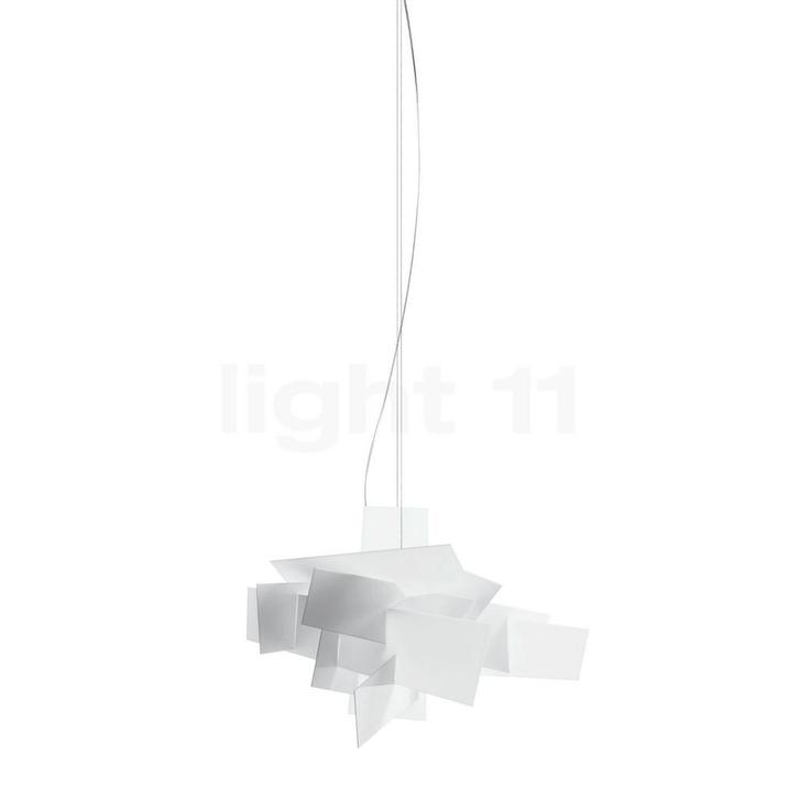 Foscarini Big Bang Sospensione LED, wit - ø¸96 cm - schake, Huis en Inrichting, Lampen | Hanglampen, Nieuw, Verzenden