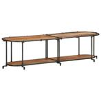 vidaXL Tv-meubel 160x42x40 cm massief acaciahout, Huis en Inrichting, Verzenden, Nieuw