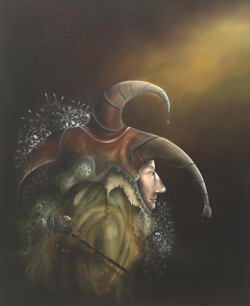 Eugene Peters (1946), Mystiek personage, Antiek en Kunst, Kunst | Schilderijen | Modern