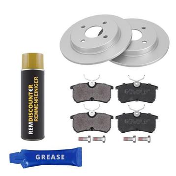Voordeelset Remschijven + Remblokken FORD FOCUS 1.8 TDCi ach beschikbaar voor biedingen