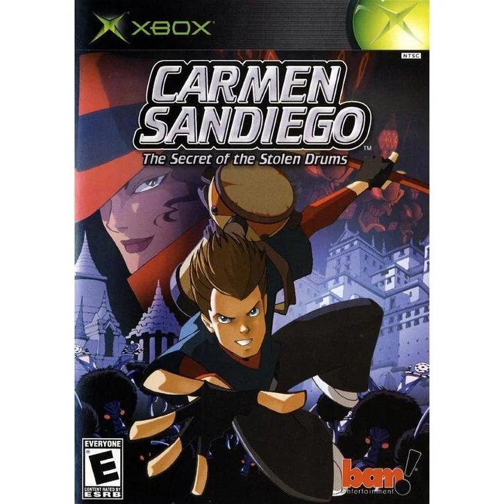 Xbox Classic Carmen Sandiego: The Secret of the Stolen Drums, Spelcomputers en Games, Games | Xbox Original, Zo goed als nieuw