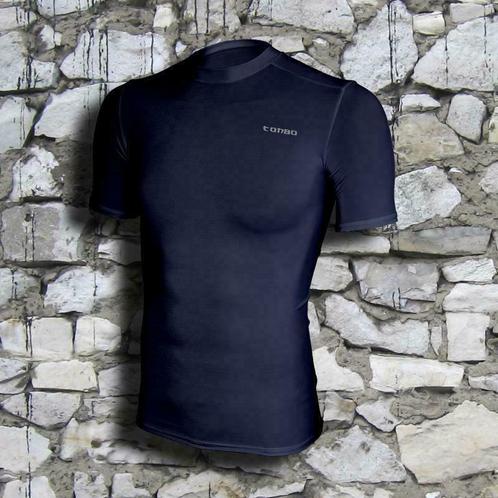 TONBO rashguard, korte mouwen, blauw; mma, vechtsport shirt, Sport en Fitness, Vechtsporten en Zelfverdediging, Nieuw, Verzenden