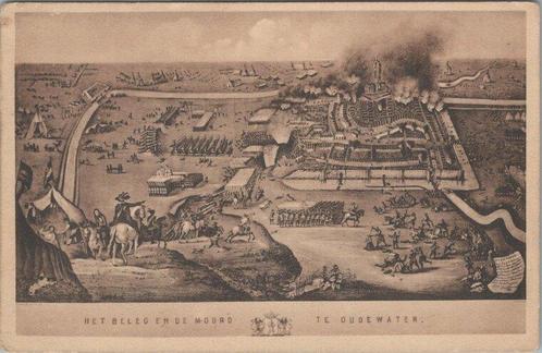 OUDEWATER - Het beleg en de moord te Oudewater, Verzamelen, Ansichtkaarten | Nederland, Verzenden
