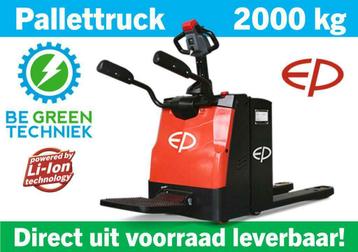 Pallettruck 2 ton snelheid 12 km/h en hoogste productiviteit beschikbaar voor biedingen