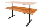 In hoogte verstelbaar bureau MAMMUT 180cm Acacia massief, Huis en Inrichting, Bureaus, Ophalen of Verzenden, Nieuw
