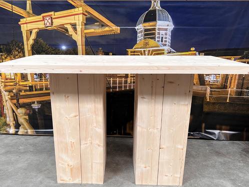 Steigerhouten Statafel Luxe – Robuuste Bartafel, Huis en Inrichting, Tafels | Statafels, Nieuw, Ophalen of Verzenden