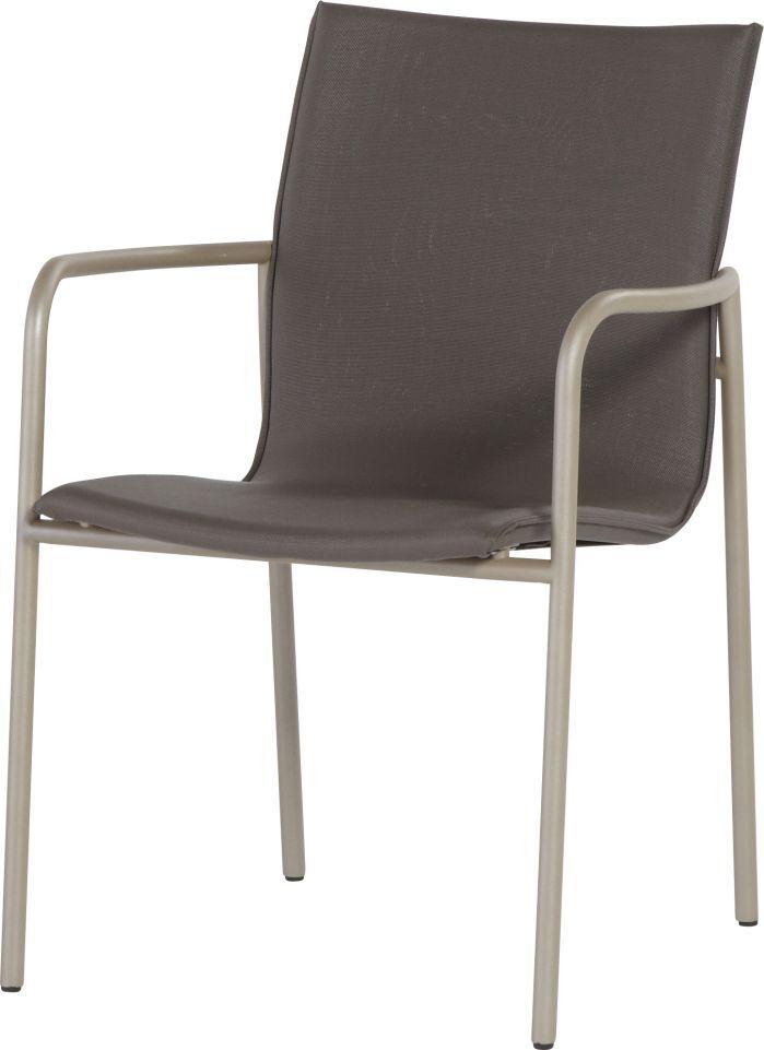 4 Seasons Outdoor Atrium stoel taupe |, Tuin en Terras, Tuinsets en Loungesets, Ophalen of Verzenden