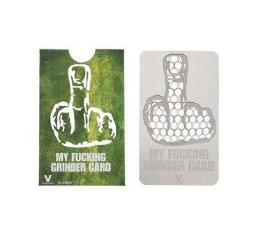 Card Kruidengrinder - Finger, Verzamelen, Rookartikelen, Aanstekers en Luciferdoosjes, Nieuw, Ophalen of Verzenden