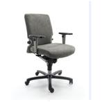 Haworth Comforto 77, nieuwe stoffering, Verzenden, Zo goed als nieuw, Grijs, Bureaustoel