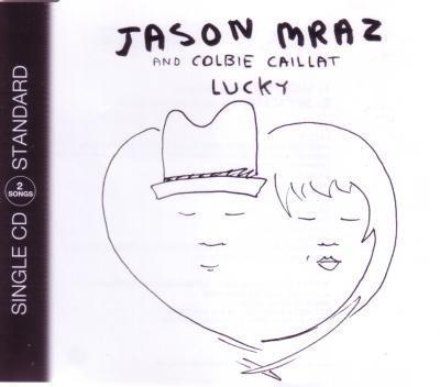 cd single - Jason Mraz - Lucky, Cd's en Dvd's, Cd Singles, Zo goed als nieuw, Verzenden