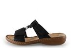 Rieker Sandalen in maat 40 Zwart | 10% korting, Kleding | Dames, Verzenden, Zwart, Sandalen of Muiltjes, Zo goed als nieuw