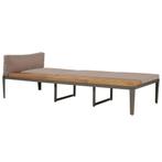 vidaXL Ligbed met kussens massief acaciahout bruin, Tuin en Terras, Ligbedden, Verzenden, Nieuw