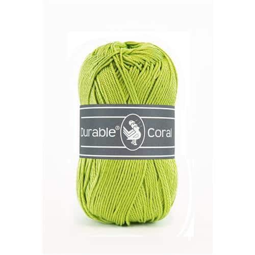 Durable Coral - 2146 Yellow Green, Hobby en Vrije tijd, Breien en Haken, Nieuw, Verzenden