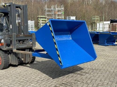 Kantelbak 900L, Kiepbak, Kiepkantel, Kantelbakken, Voorraad, Zakelijke goederen, Machines en Bouw | Heftrucks en Intern transport