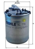Brandstoffilter mahle, Verzenden, Nieuw