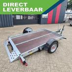 Motortrailer  Stema WOM XT 1300 Kg geremd 251x153 afzinkbaar, Auto diversen, Aanhangers en Bagagewagens, Ophalen of Verzenden