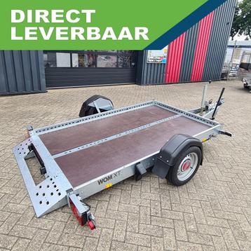 Motortrailer  Stema WOM XT 1300 Kg geremd 251x153 afzinkbaar beschikbaar voor biedingen