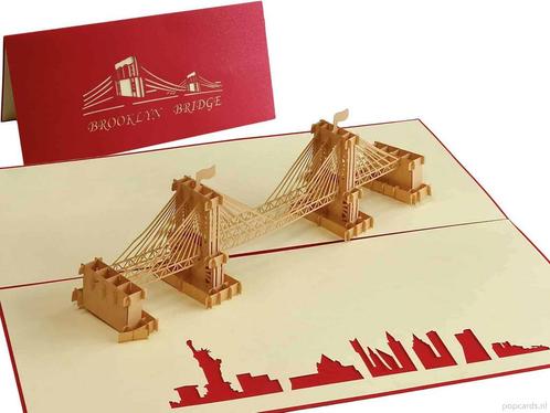 The GREAT Brooklyn Bridge, New York, the Big Apple - zeer..., Diversen, Wenskaarten, Verzenden