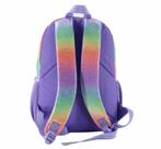 Schooltas-Rugzak Meisje-Eenhoorn rugtas-Unicorn-Pailletten, 30 tot 40 cm, Minder dan 30 cm, Rugtas, Paars