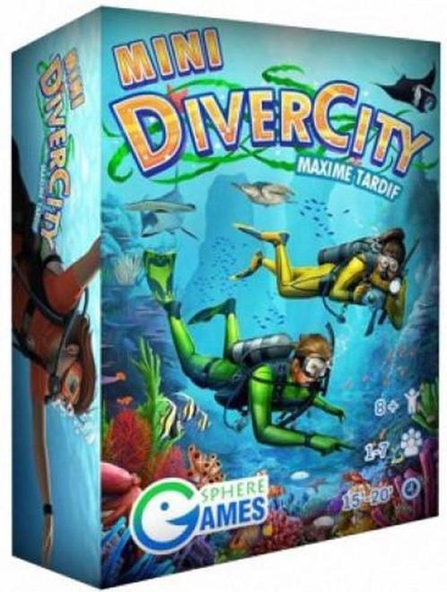 Mini DiverCity | Sphere Games - Kaartspellen, Hobby en Vrije tijd, Gezelschapsspellen | Kaartspellen, Nieuw, Verzenden