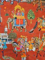 Laatste lot! Exclusief Indiase fluweel -440x140cm - Elefanti