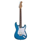 Aria STG-004 MBL Metallic Blauwe Stratocaster elektrische, Muziek en Instrumenten, Snaarinstrumenten | Gitaren | Elektrisch, Ophalen of Verzenden