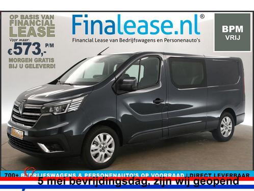 Renault Trafic 2.0 Blue dCi T29 L2H1 BPM VRIJ DC Cam €573pm, Auto's, Bestelauto's, Lease, Handgeschakeld, Diesel, Renault, Zilver of Grijs