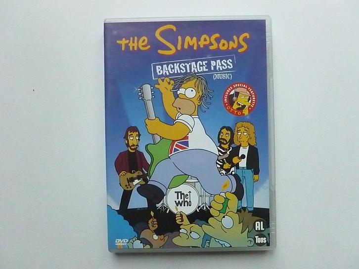 The Simpsons - Backstage Pass (DVD), Cd's en Dvd's, Dvd's | Tv en Series, Zo goed als nieuw, Verzenden