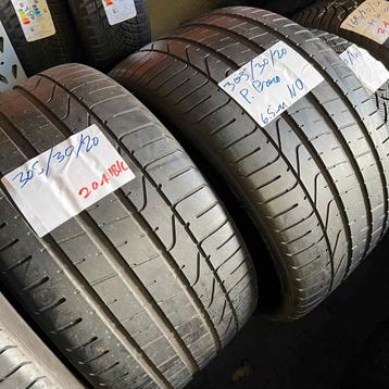 2 x Pirelli PZero 305-30-20 Zomerbanden 6,5mm beschikbaar voor biedingen