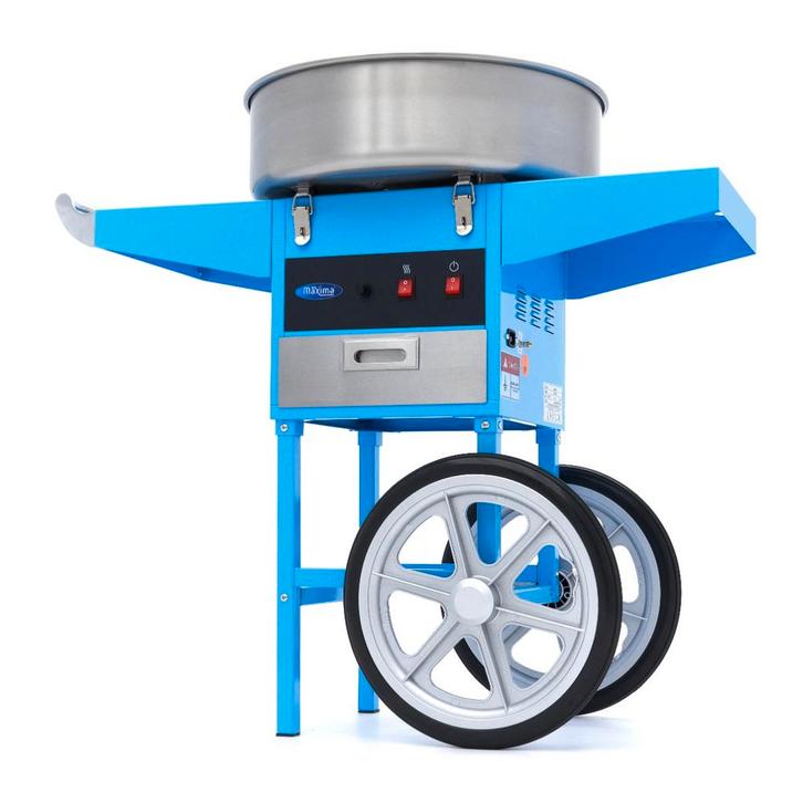 Suikerspinmachine – Ø 52 cm – Blauw – met Onderstel, Zakelijke goederen, Horeca | Keukenapparatuur, Nieuw in verpakking, Overige typen